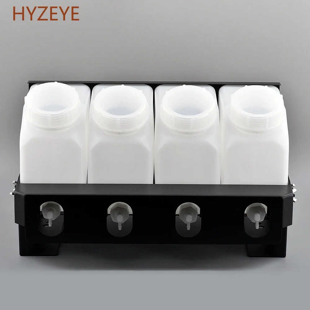 1500ml Bulk Ink Tank Kit 5 Color Ink Tank Usd for UV ECO DTF Ink Ciss System Xp600 I3200 with 4 5 6 Color
