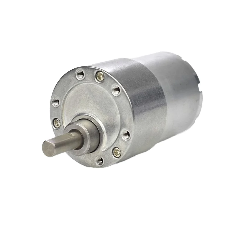 10 peças motor elétrico de caixa de engrenagens de alto torque 25kg 37mm JGB37-520 12v 24v novo motor de engrenagem com 7rpm a 960rpm com comutação de escova