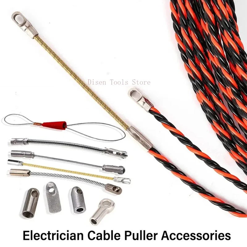 Thread Threading Wheel Head Electrician Automatic Thread Guide Connector  Electrician Wire and Network Cable Pull Head