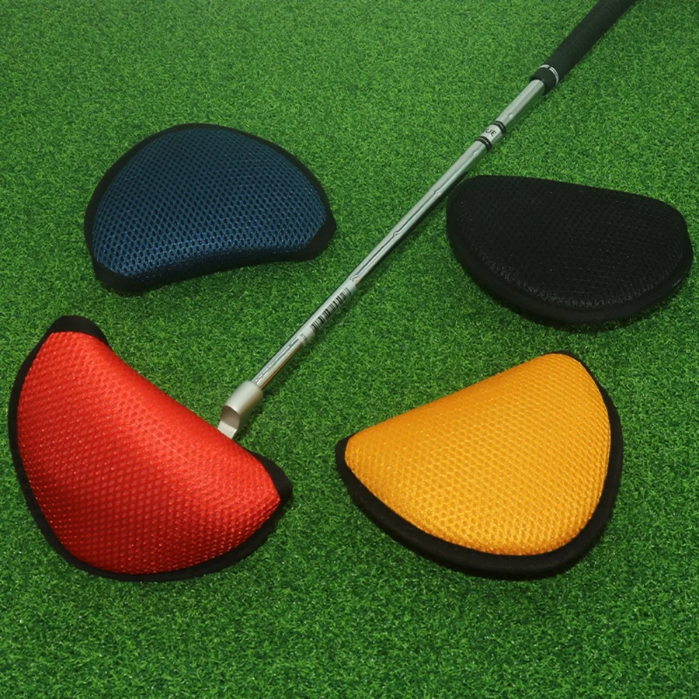 

Чехол для клюшки из нейлона, защитный чехол для головки клюшки для гольфа, влагозащитный, с застежкой-липучкой, подходит для клюшек шириной до 4,5 дюйма