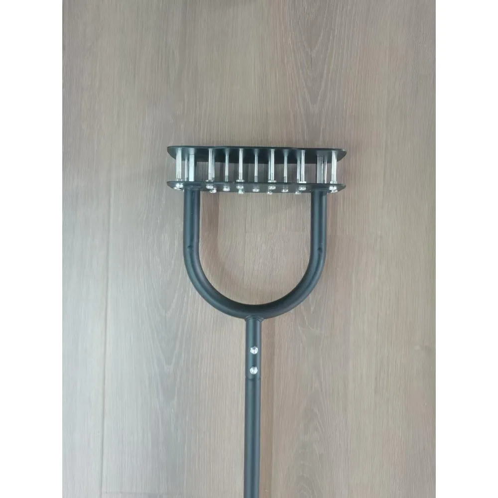 

New manual lawn trimming shovel ripper can be split into two sections No. 45 steel pipe shovel step garden tool