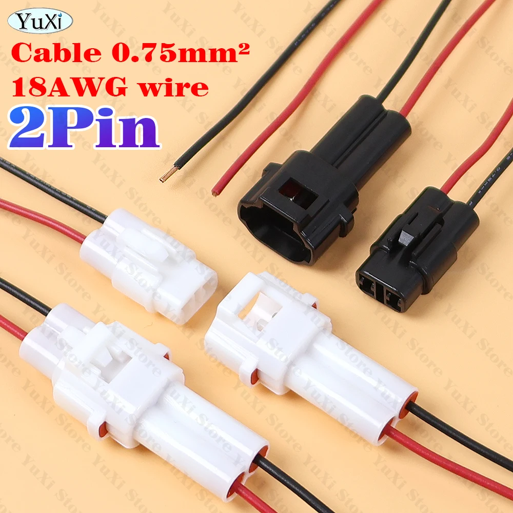 1-10pcs 2Pin Sumitomo MT090 Male Female Auto Connector Waterproof Automotive Plug For Motorcycle 6180-2181 6187-2171