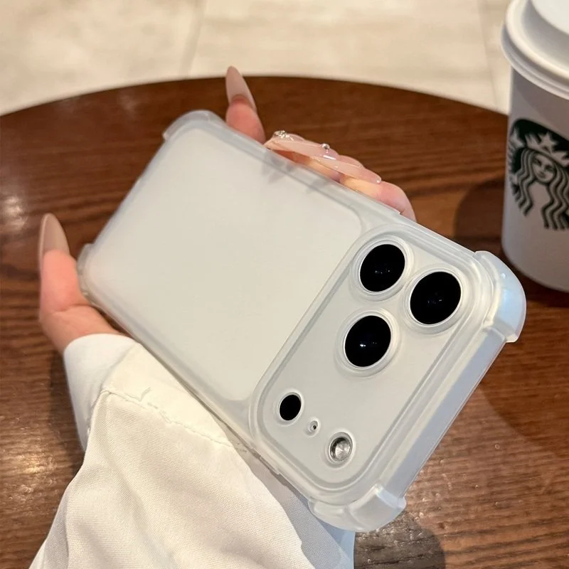 INS Candy Matte Stoßfeste Handyhülle für iPhone 18 17 Pro Max 16 15 13 14 12 11 XR XS 8 Plus Dünner Kameraschutz Weiche Hülle – Detail 9