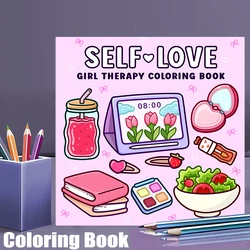 28 Pages Love Style Coloring Book for Adult | Colouring Book, Drawing Supplies for Christmas, Thanksgiving