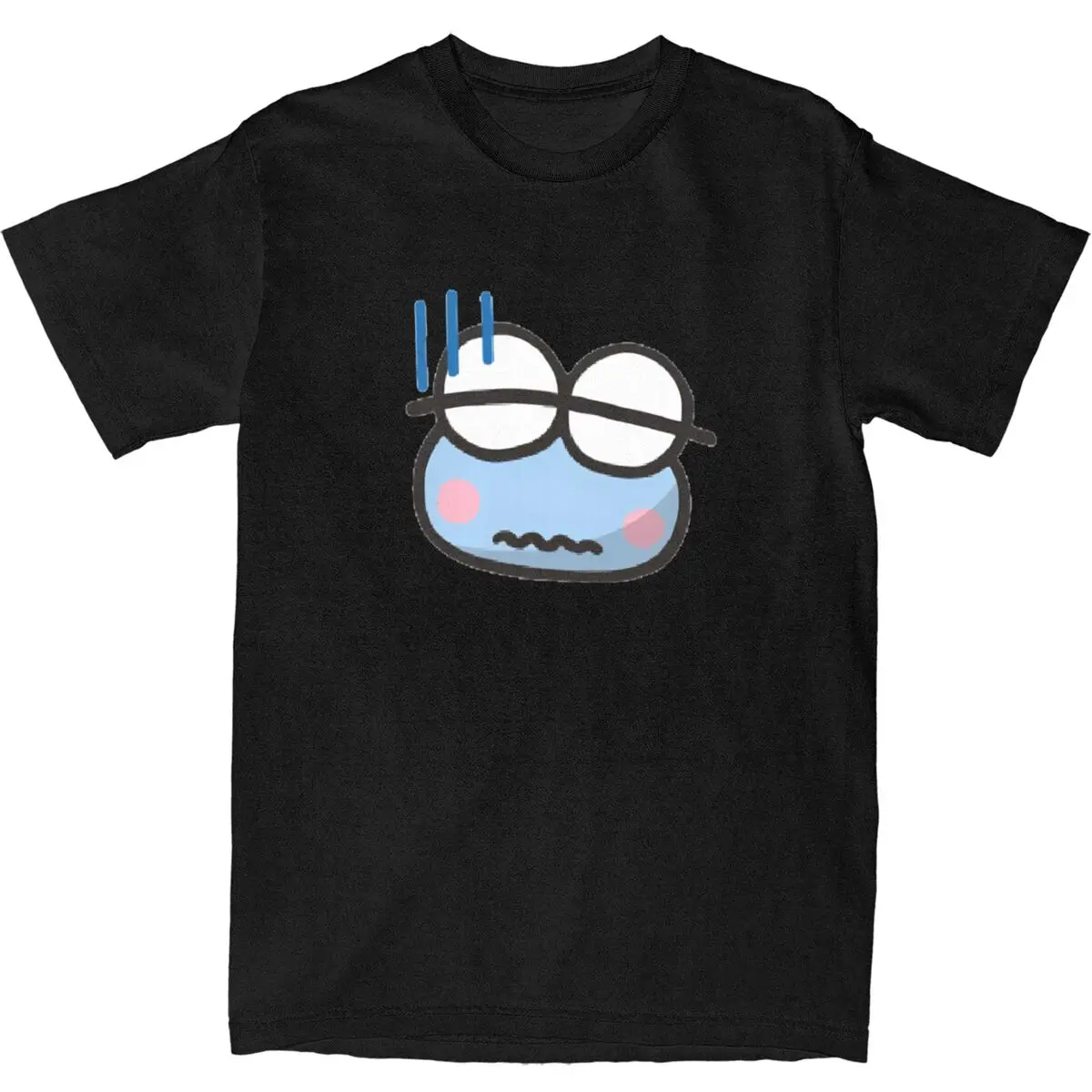 

Keroppi Speechless T-Shirt Trending T-Shirts Short Sleeve Y2K Casual Tshirt Beach Cotton O Neck Oversize Clothing