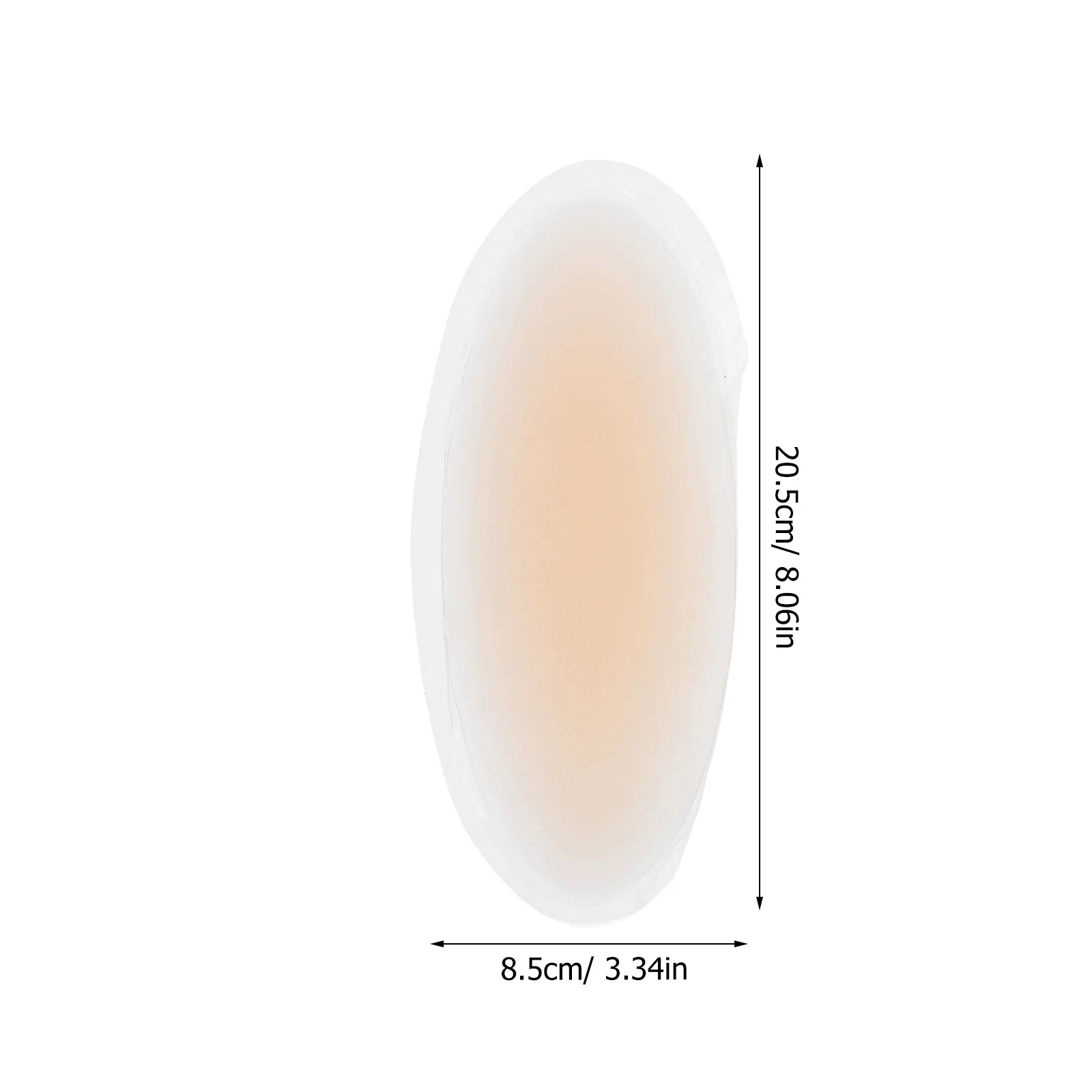 1Pairs سيليكون الساق مصحح منصات ذاتية اللصق الجلد لهجة العجل تشكيل منصات النساء العجل مصحح مستقيم الساق التصحيح الراحة #6
