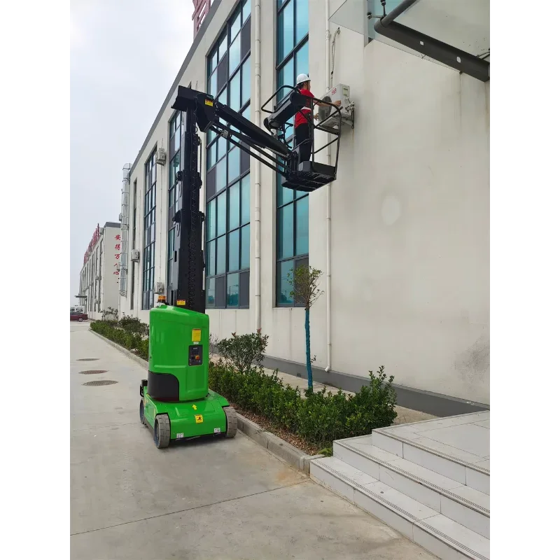 360 Spin 8-20m 250kg Towable Telescopic Boom Lift Electric or Diesel Hydraulic Cherry Picker Spider Boom Lift Platform Machine