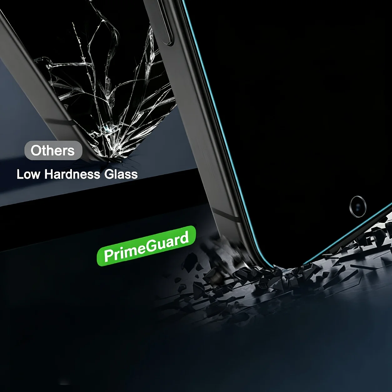 3pcs 9H Anti-Spy Privacy Tempered Glass for Iphone 18 Pro Max/17 Pro Max/16/15/14/13/12/11 - Auto Alignment Installation Frame