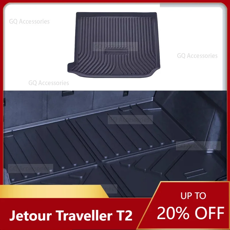 

New！Car Trunk Mat TPE Anti-dirty Mat Rear Trunk Mat Fit for cherry Jetour Traveller T2 2023 2024 Jetour T2