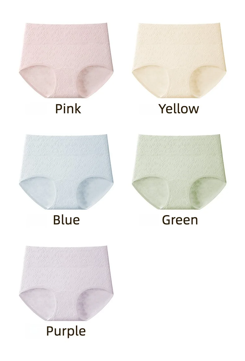 Fashion Briefs Panties Women Micro Underwear Women's Lingerie Sexy Panties Set Pack Cotton Lady Underpants Seamless Intimates