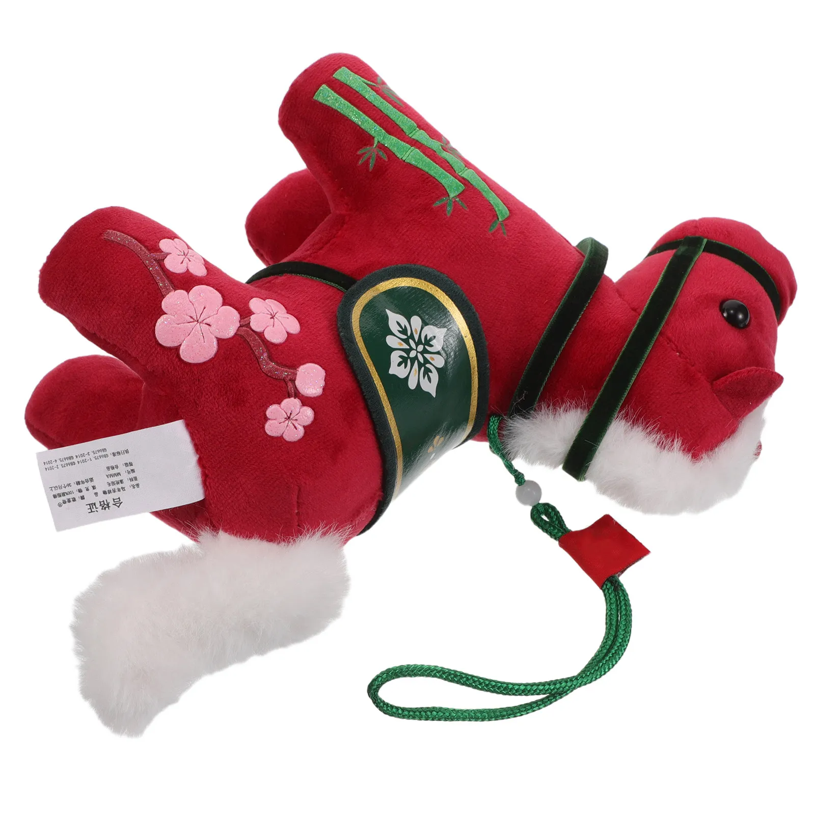 

Chinese New Year 2026 Horse Mascot Soft Animal Decoration Festive Living Space Office Travel Use Zodiac Symbol