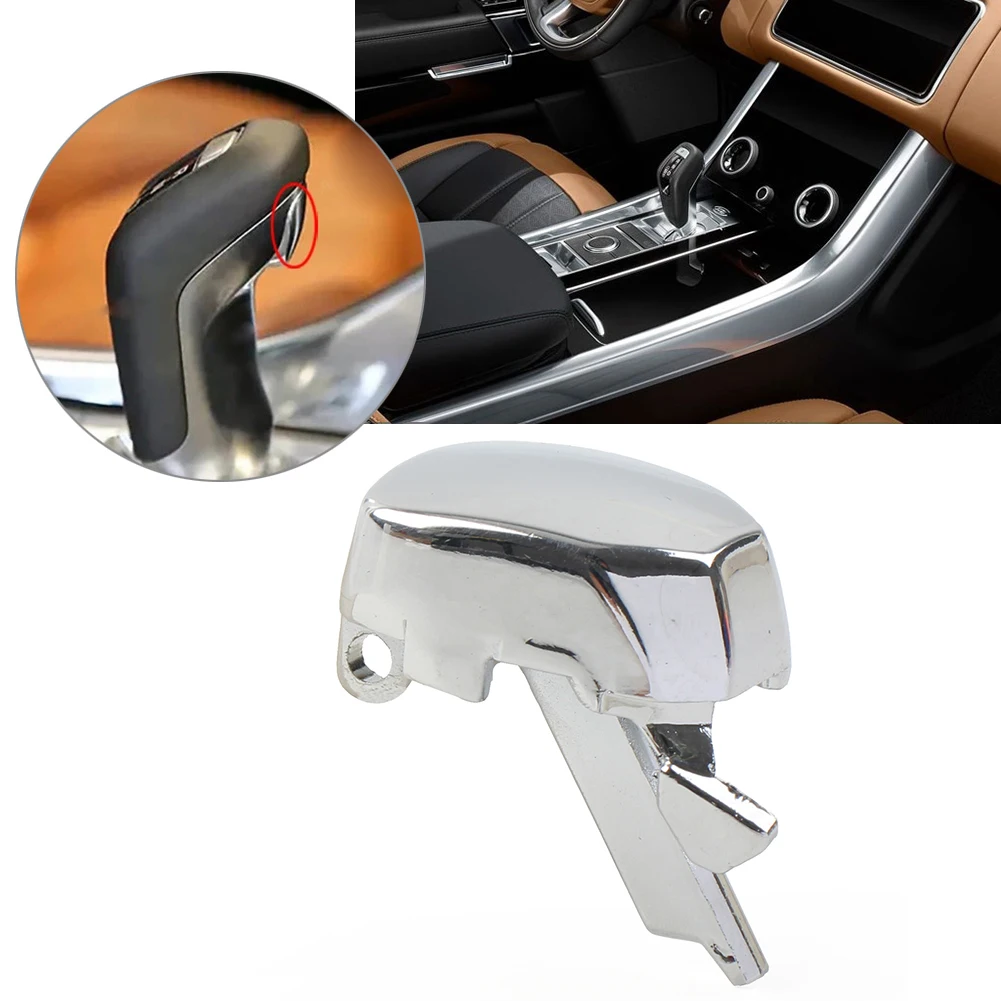 

Silver Aluminium Car Gear Shift Lever Change Button For Land Rover Range Rover Sport 2014 2015 2016 2017 2018 2019 2020