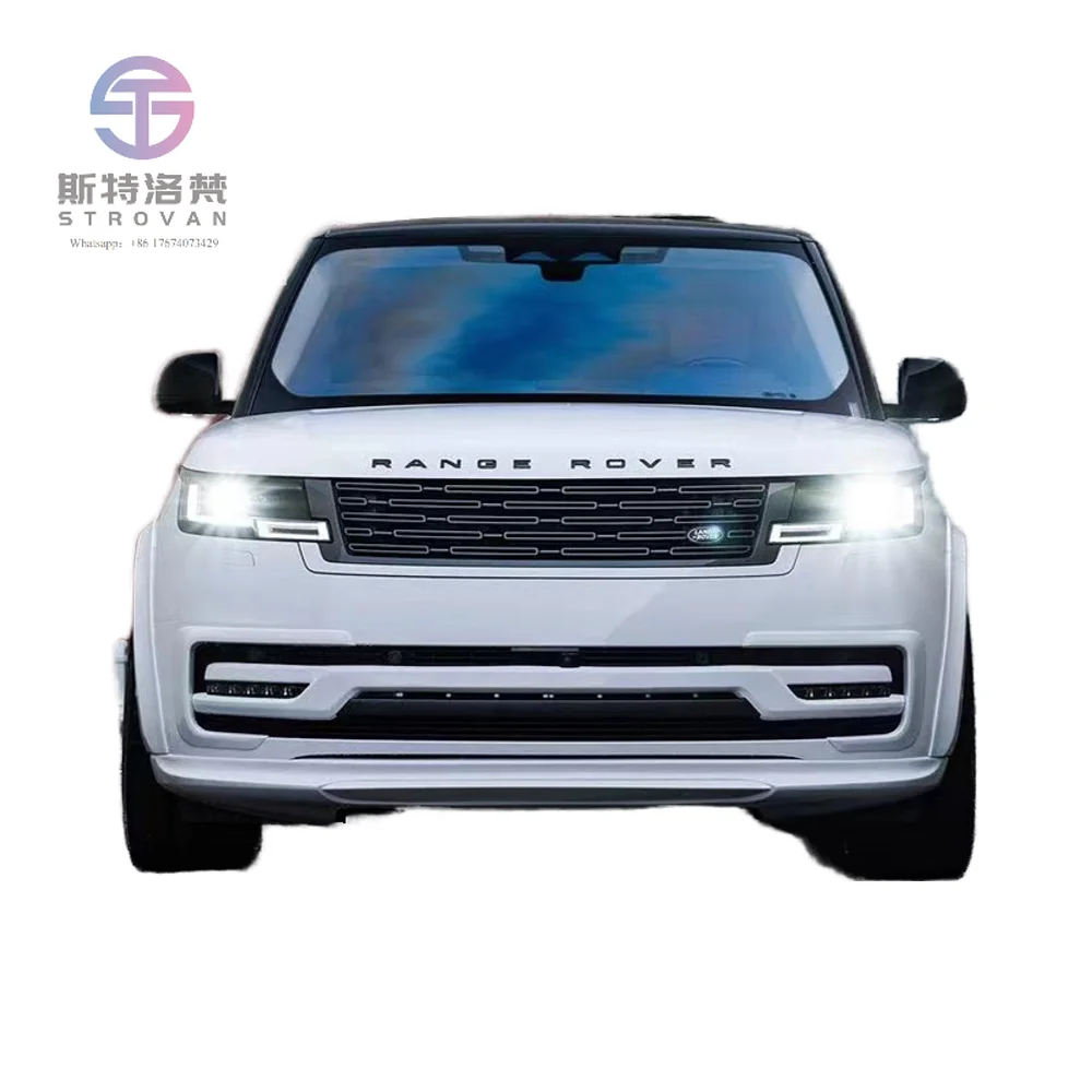 For Land Rover for Range Rover 1016 Style Carbon Fiber Body Kit New Wide Body with Front Lip Diffuser Spoiler Hood