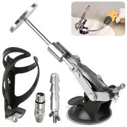 Sex Machines for Men and Women Electric Drill Driven Telescopic Linear Actuator Masturbation Sex Toys 45mm Stroke 3XLR Connector