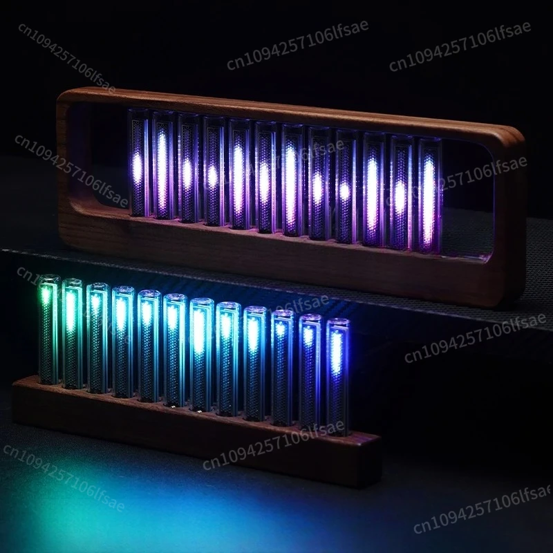 

LED Pickup Light Spectrum Rhythm Ambient Tube Music Table with E-sports Desktop Ornament Sound Control