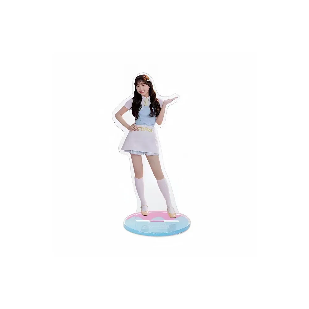 Imagem -05 - Kpoptw Acrílico Sinal de Caráter pé Board Desktop Decoração Haracter Nayeon Sana Merch Fãs Presente