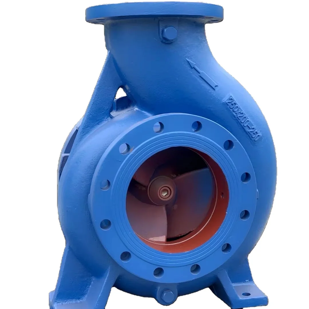 High Pressure End Suction Water Pump,Heavy Non-clogging Process Pump for Max Solids 100mm