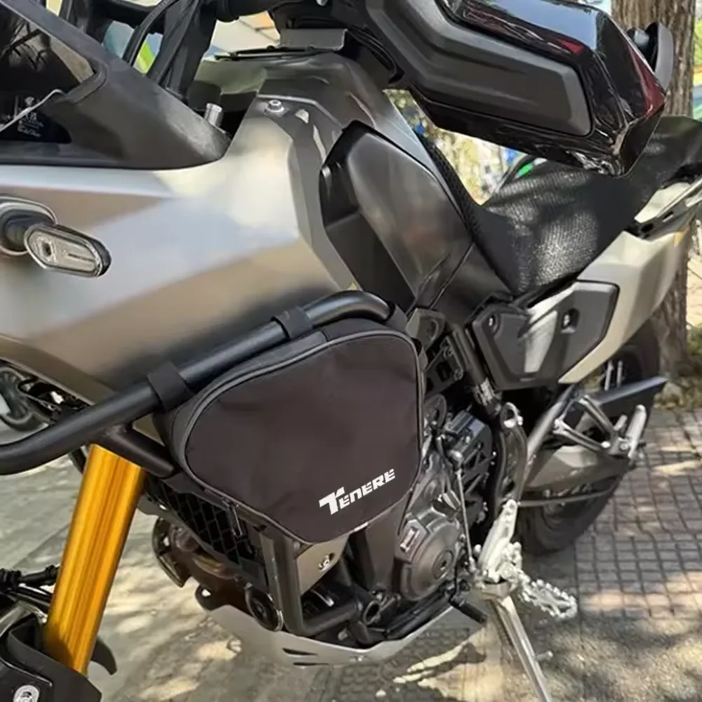 For Yamaha Tenere700 Motorcycle Original Bumper Repair Tool Placement Bag 2025 Tenere 700 Crash Bars Waterproof Bag Accessories