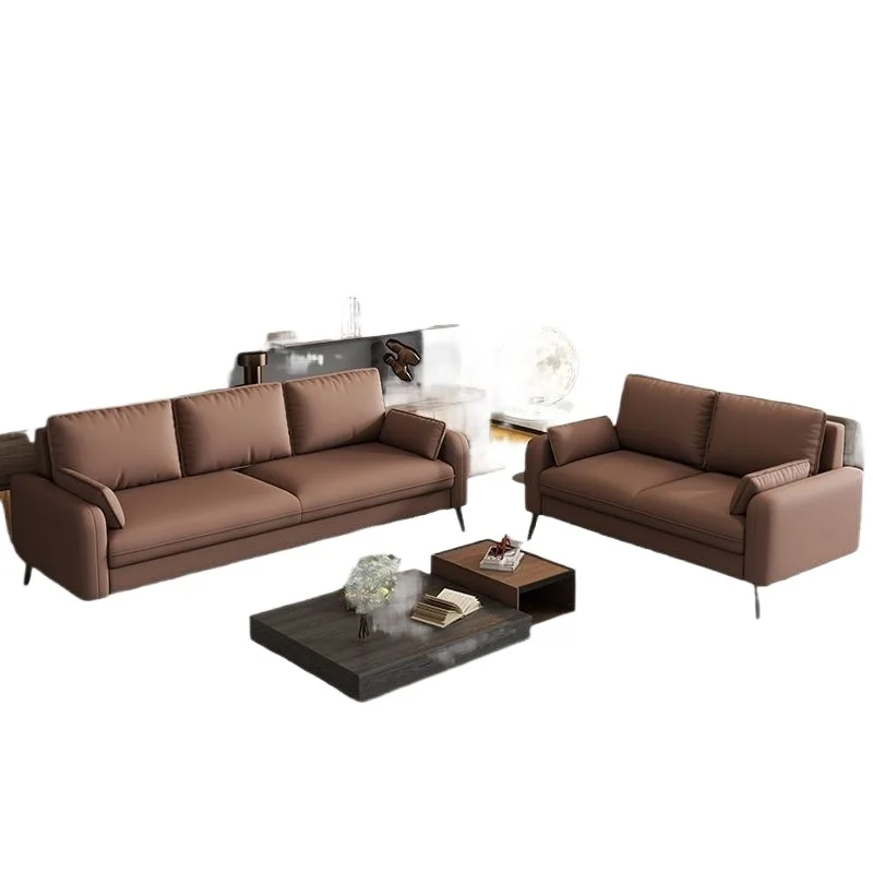 

Modern, minimalist style, cat scratching, office, sofa combination, meeting guests
