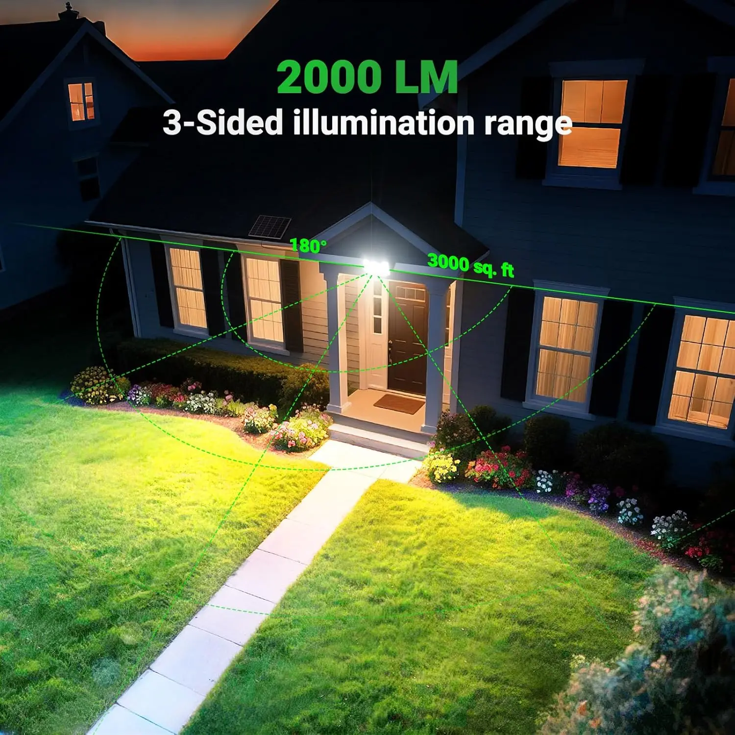 1300LM High Power Solar Led Light Sunlight Outdoor Powerful Outdoor Motion Sensor Solar Lamp Garden Street Spotlight Wall Lamp