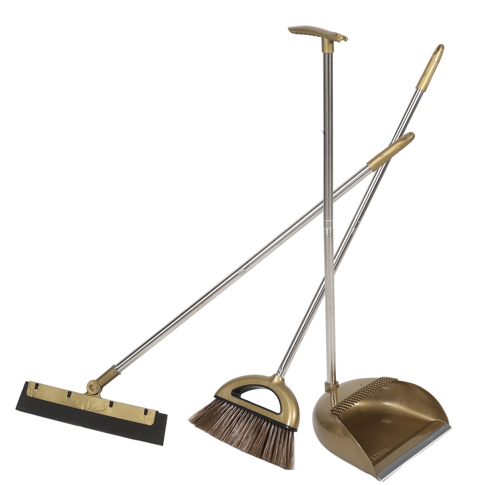 

Broom Dust Pan and Household Dustpan Scraper Indoor Office Garbage Metal Child Cleaning Brushes