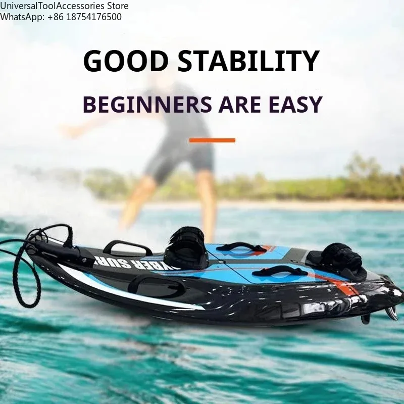 Autoclave Carbon Fiber Electric Surfboard, 24kg eFoil with High-Power & Long Range for Ocean/Water Sport