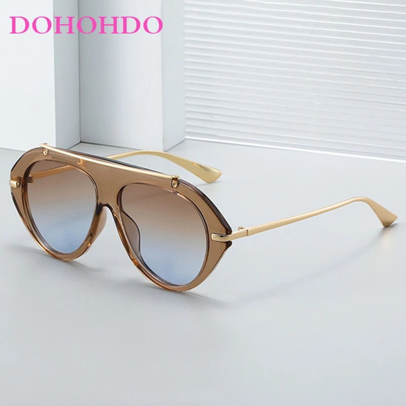 

Luxury Vintage Metal Pilot Sunglasses Men 2026 Trendy Brand Designer Eyeglasses Outdoor Driving Shades Female UV400 Lentes Mujer