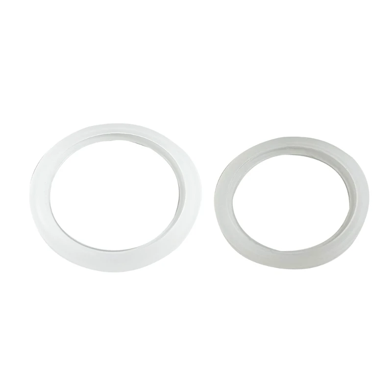 Silver Silicone Nipple Protectors Rings Anti Friction Nipple Rings 2size