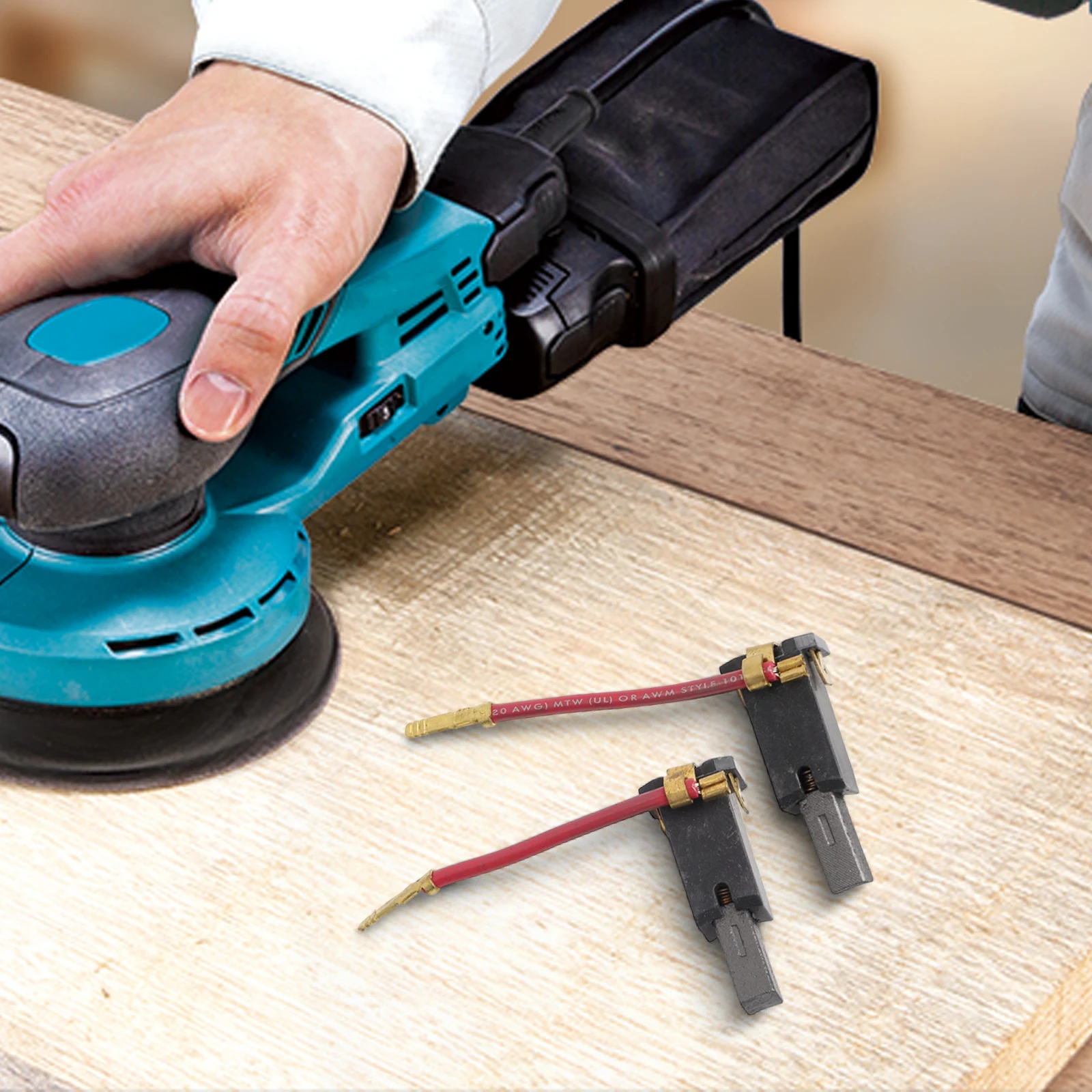 

DWE6411 Замена держателя угольной щетки для шлифовальных машин Используется в качестве замены держателя угольной щетки в упаковке из 2-х деталей, номер 5140197-61