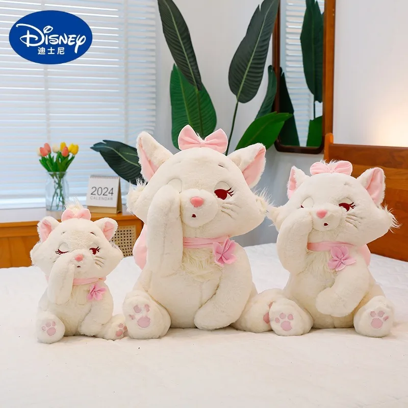 

30/40/50cm Big Size The AristoCats Disney Anime Plush Stuffed Doll Kawaii Room Decor Plushies Children's Pillow Holiday Gifts