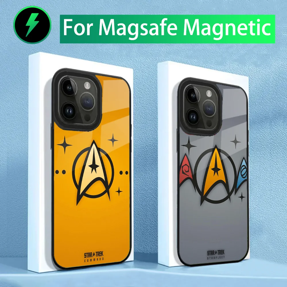 S-Star Trek S-Ships Phone Case For iPhone 15,14,13,12,11,Plus,Pro,Max Mini Magsafe Magnetic Wireless Charging