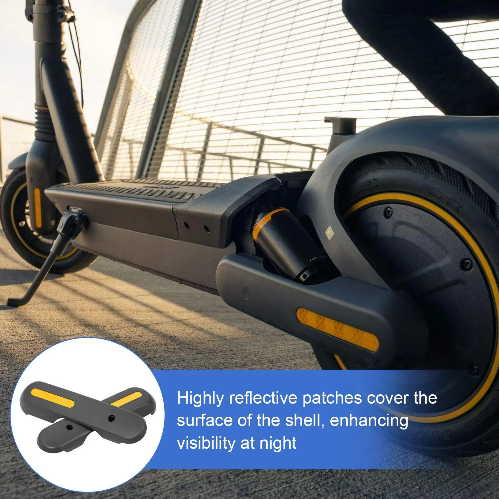 

Крышка ступицы колеса, электрический скутер, задняя левая и правая часть корпуса, светоотражающие сменные запасные аксессуары для электрической задней стороны, авто