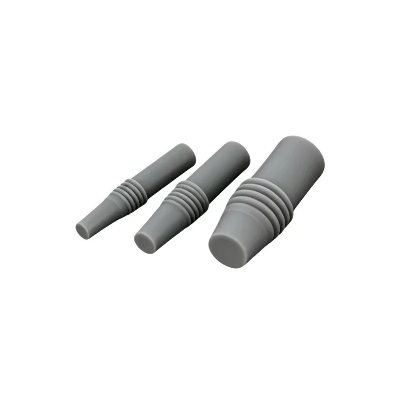 Grey Round Shank Silicone Pull-tab Stopper Heat Resistant Plug Thread Seal Plug M2 M2.5 M3 M4 M5 M6 M8