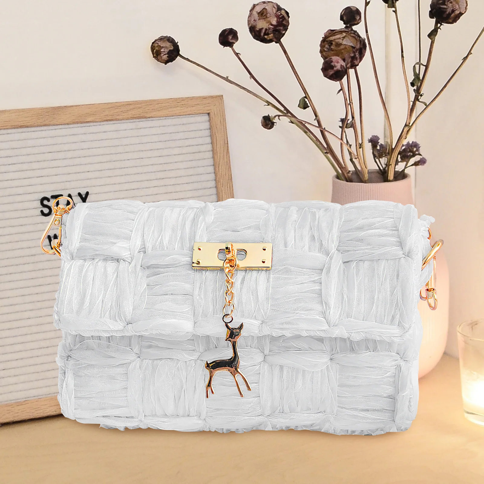 

1Set DIY Bag Making Materials Craft Set for Adults Girls Hand Woven Bag Supplies Starter Kit Creative Gift Idea