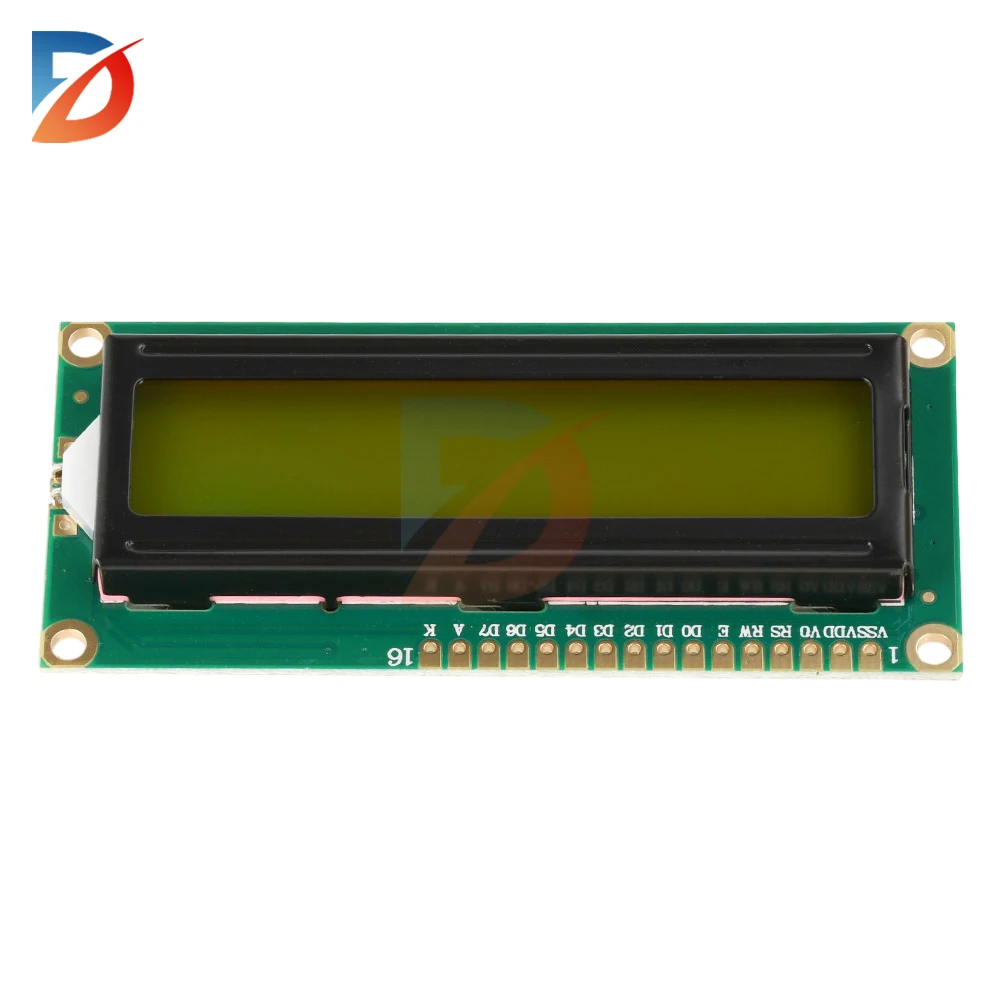 LCD1602 5V 1602 Anzeigemodul Blau/Grüner Bildschirm 16x2 Zeichen LCD-Anzeigemodul IIC/I2C-Adapter für Arduino UNO R3 Mega2560