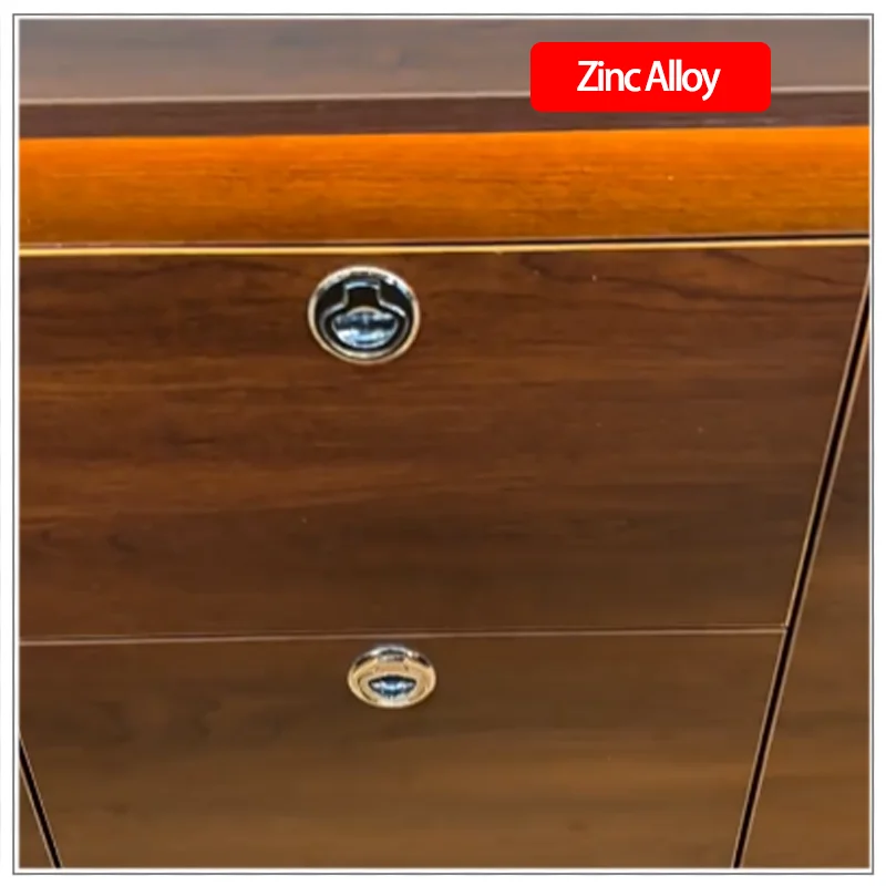 2pcs Industrial Zinc Alloy Panel Lock Handle Anti-Collision Electrical Switch for Cabinet Distribution Box Control