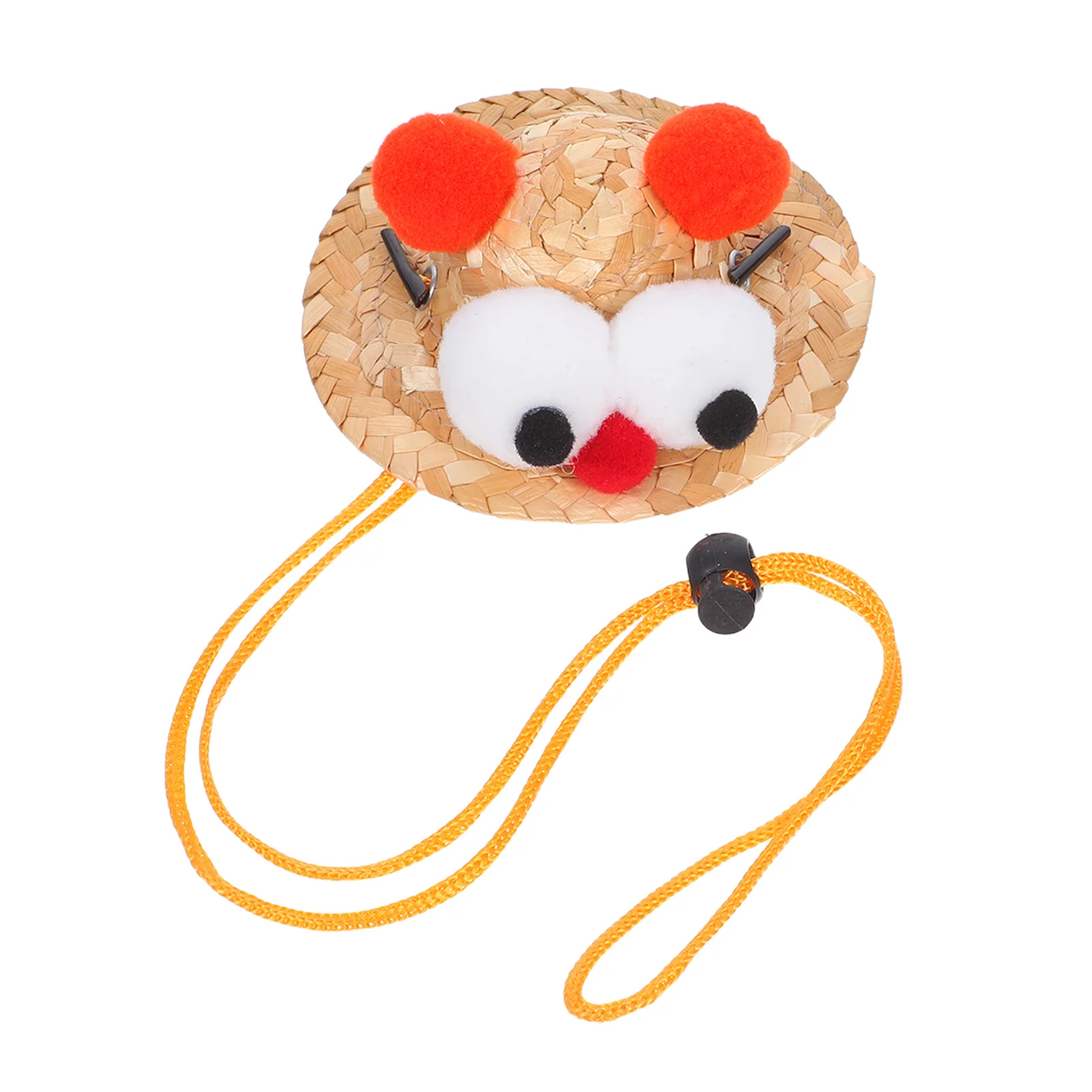 

Hamster Straw Hat Hats Accessories Personality Bunny Costume Holiday Pet for Pets