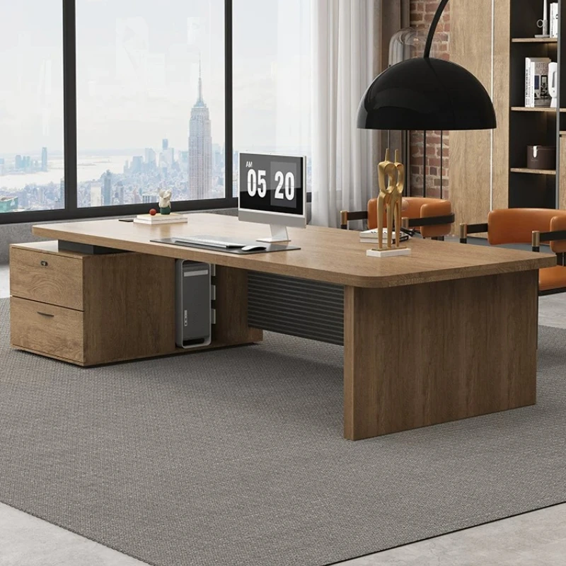 Simple Modern Computer Desk Luxury Office Desks And Workstations Computer Table Study Motion L Shaped Tables Offices Furniture