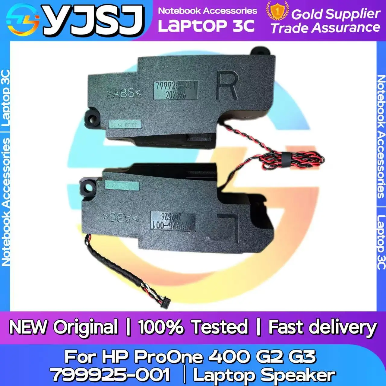 New Original Laptop Notebook Audio Speaker For HP ProOne 400 G2 G3 built-in speaker horn audio  799925-001