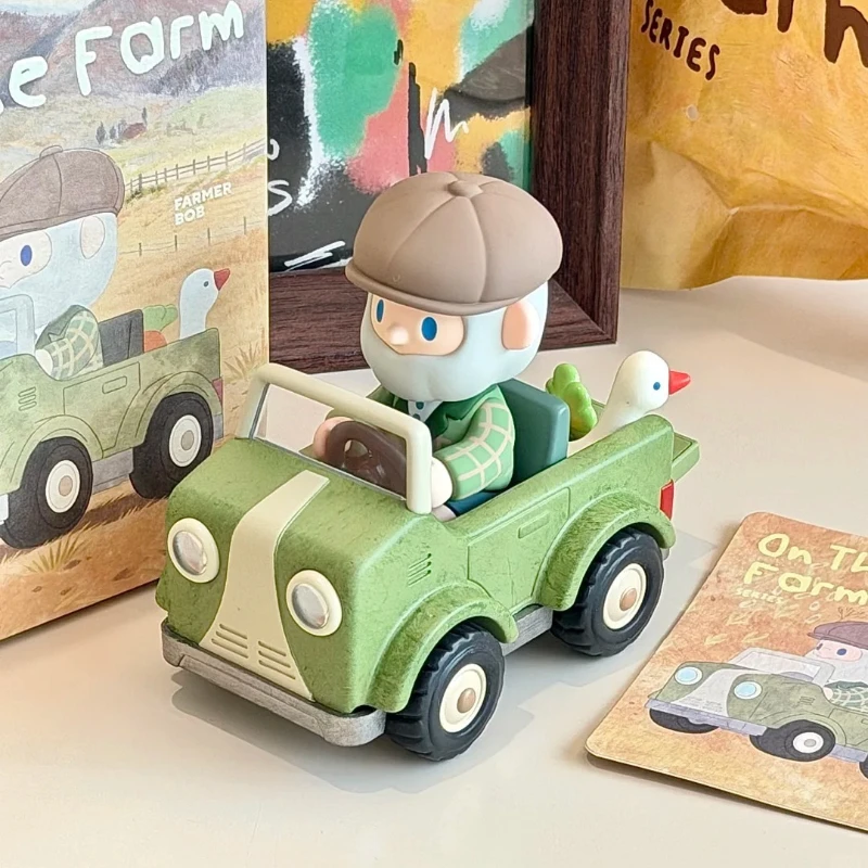 Farmer Bob On The Farm Serie Blind Box Mystery Sammelfiguren Anime-Puppen Niedliche Desktop-Ornamente Deko-Spielzeug Sammlerstück Geschenk