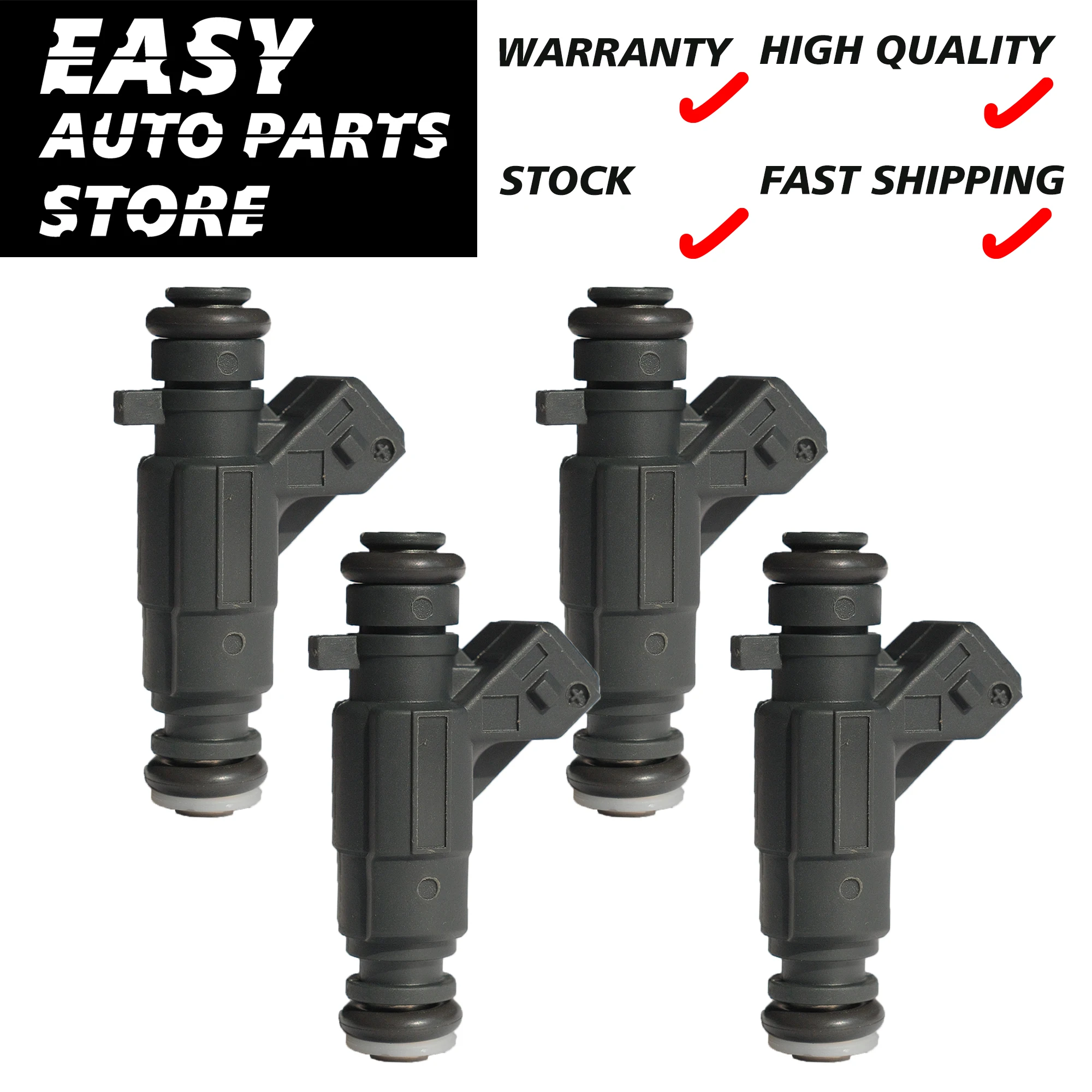 

Fuel Injector,OEM 0280155921,for Audi 4.2 Posch 2000-2004,Set of 4,2 year warranty,stock