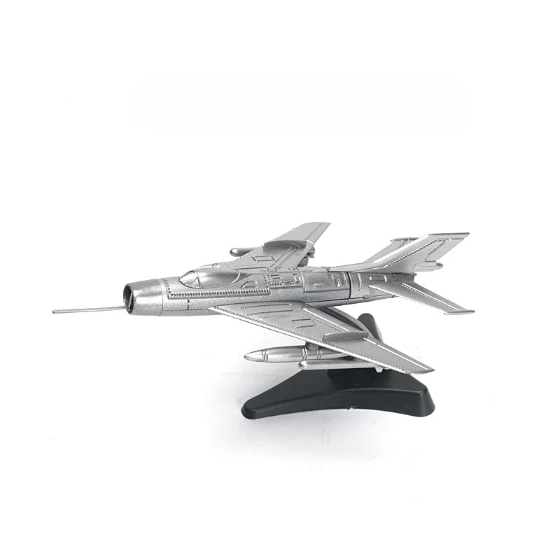 1/144 4D J-6 J-7 F16 Mirage2000 Chasseur En Plastique Assemblage Militaire Avions Jouets Pour Enfants 4 pcs/ensemble