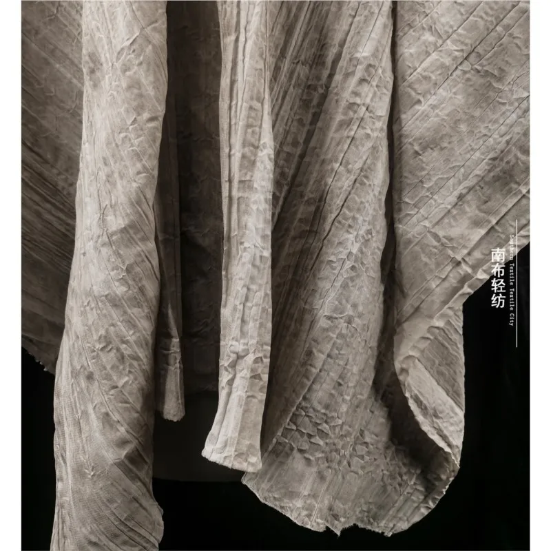 เปลือกสีแตกผ้าจีบผัดเสื้อผ้าเสื้อกระโปรงกระเป๋าผ้าออกแบบ