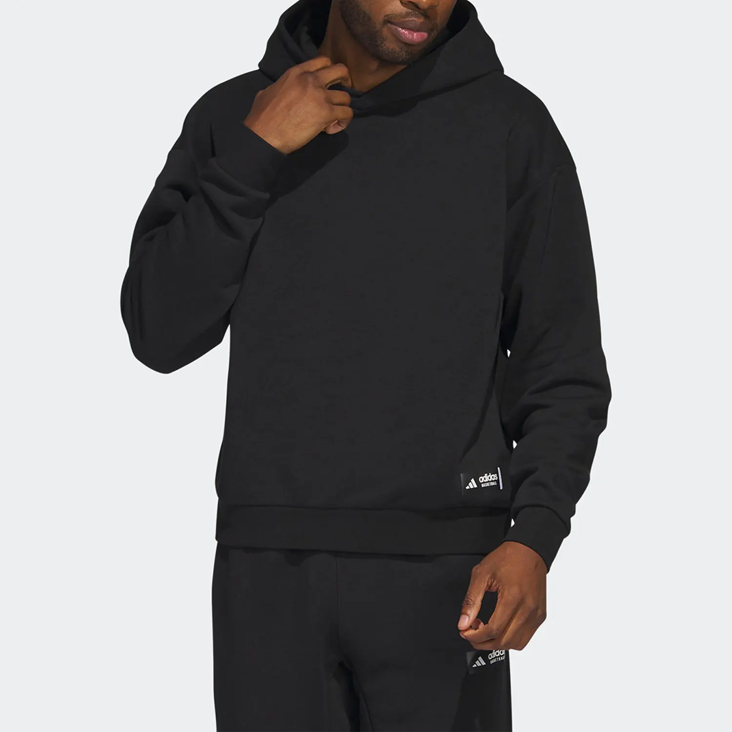 

Adidas подлинная весенняя новая мужская баскетбольная спортивная свободная толстовка HY2765