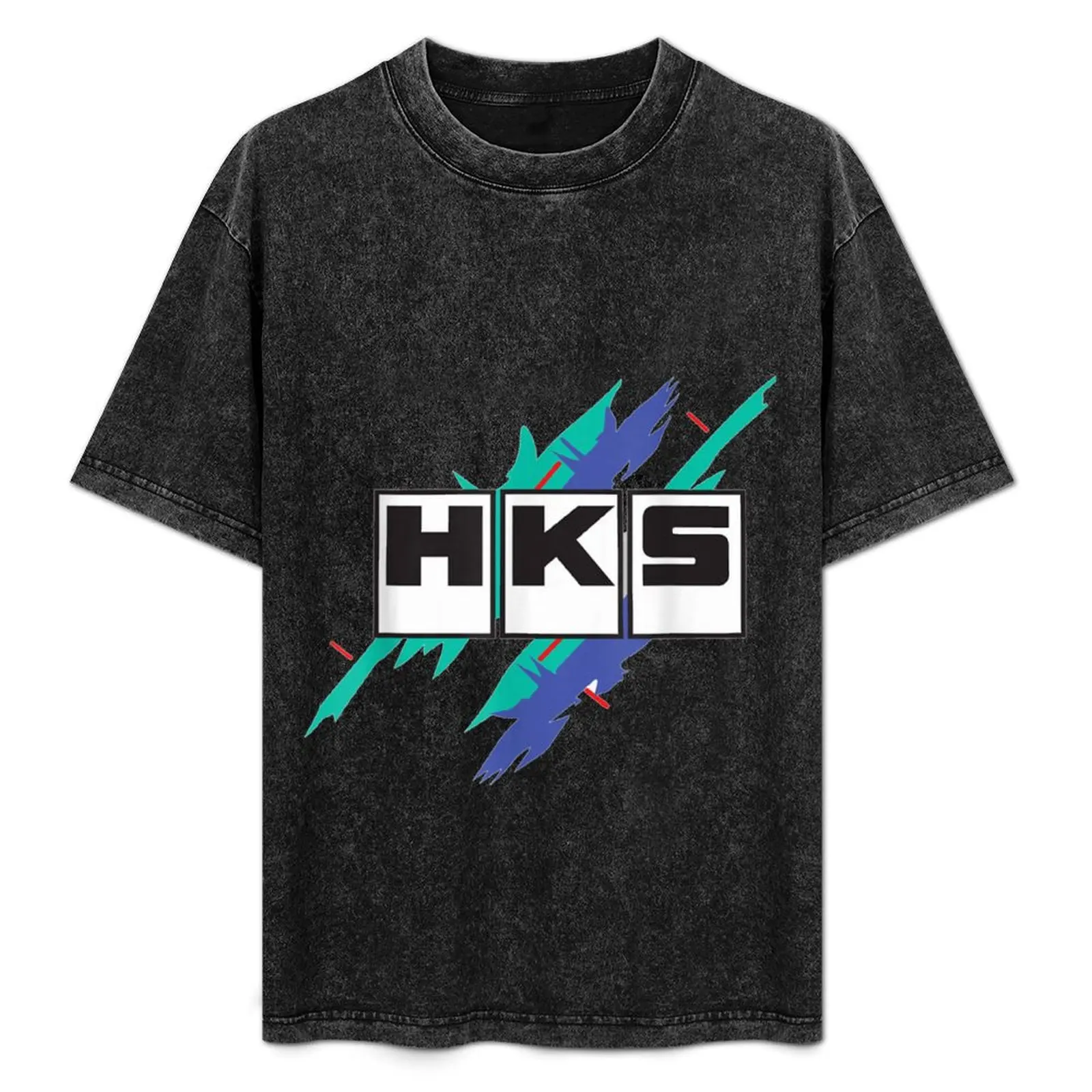 

HKS Vintage T-Shirt Plus Size Non-Shrink T-Shirt