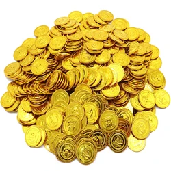 Pirates Coin Toy Treasure Bulk Play Money For Kids Halloween Party Favors Kinder Spielzeug Juguetes Niños 3 5 7 9 10 15 Años