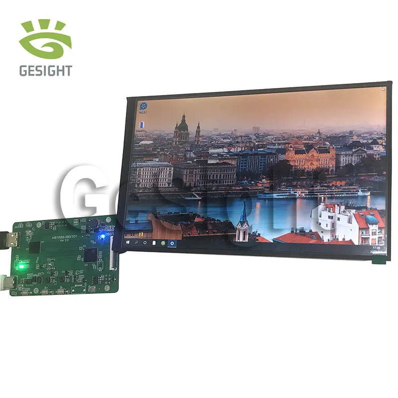 Rectangular 8 Inch Screen 800X1280 TFT LCD Display Panel HDMI Driver Board Type C Interface For Smart Device DYI Project