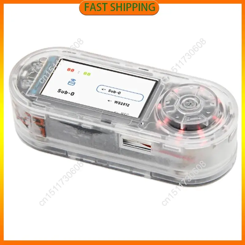 

Купите сейчас Т-образный ESP32-S3 CC1101 Маломощный радиочастотный приемопередатчик Sub-1 ГГц PN532 NFC RFID I2C Модуль ЖК-плата Встроенный аккумулятор 1300 мАч