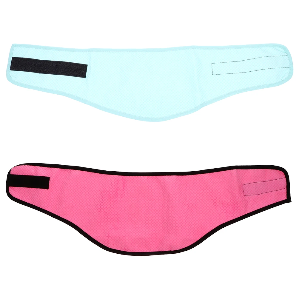 

2 Pcs Pet Cooling Scarf Cool Dog Bandana Summer Puppy Neck Scarf Breathing Cold Pva Bandanas for Dogs Accessories