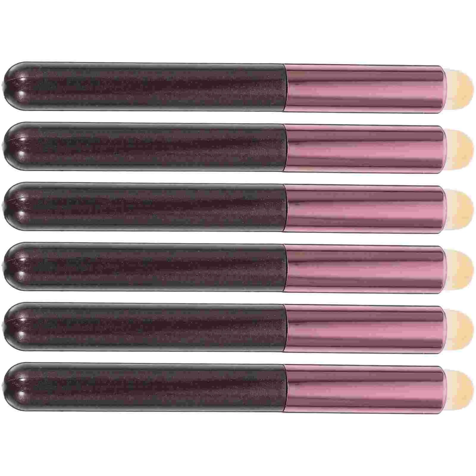 Esponjas aplicadoras de esponjas para brochas de maquillaje, para base, corrector redondo, cojín, cara